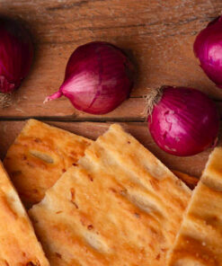 Хрупкава фокача с лук