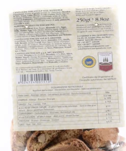 Cantucci Toscani alle mandorle IGP 250gr 5 cantucci toscani alle mandorle igp 250gr