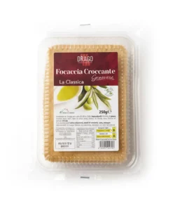 Класическа хрупкава фокача с маслиново масло