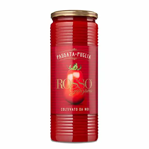 Passata di Pomodoro Rosso Gargano – Passata di Puglia 690 g 1 rosso gargano – Пюре от домати Пулия 690 г
