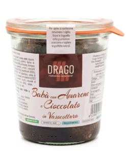 Баба с ром, амарена и шоколад﻿