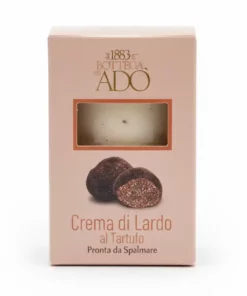 crema di lardo spalmabile al tartufo bottega di ado confezione 130gr