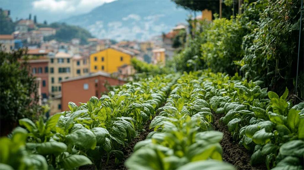 Piante di Basilico - Serre di Genova Pra - Pesto Genovese Fresco