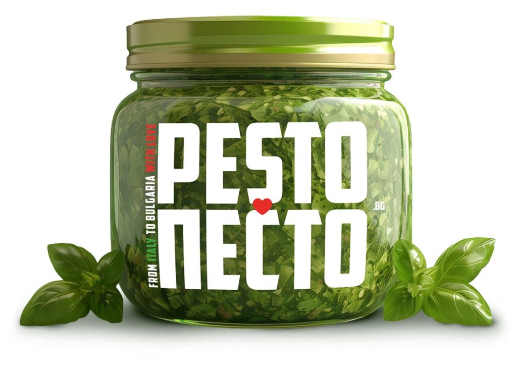 barattolo di pesto genovese