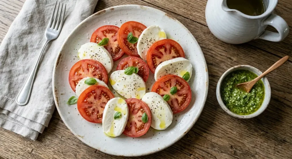Caprese al Pesto