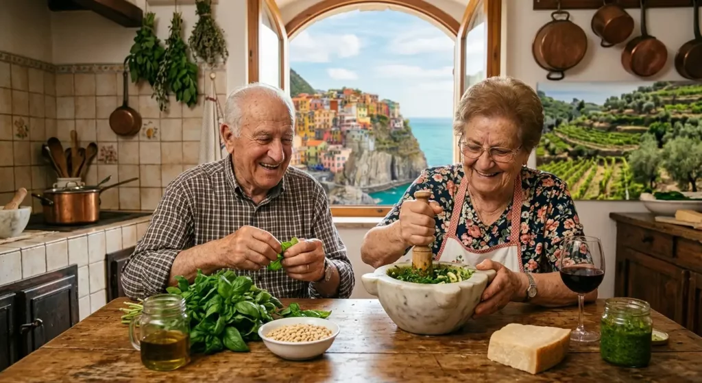 Liguria is Italy’s longest-living region: could it be thanks to the pesto?