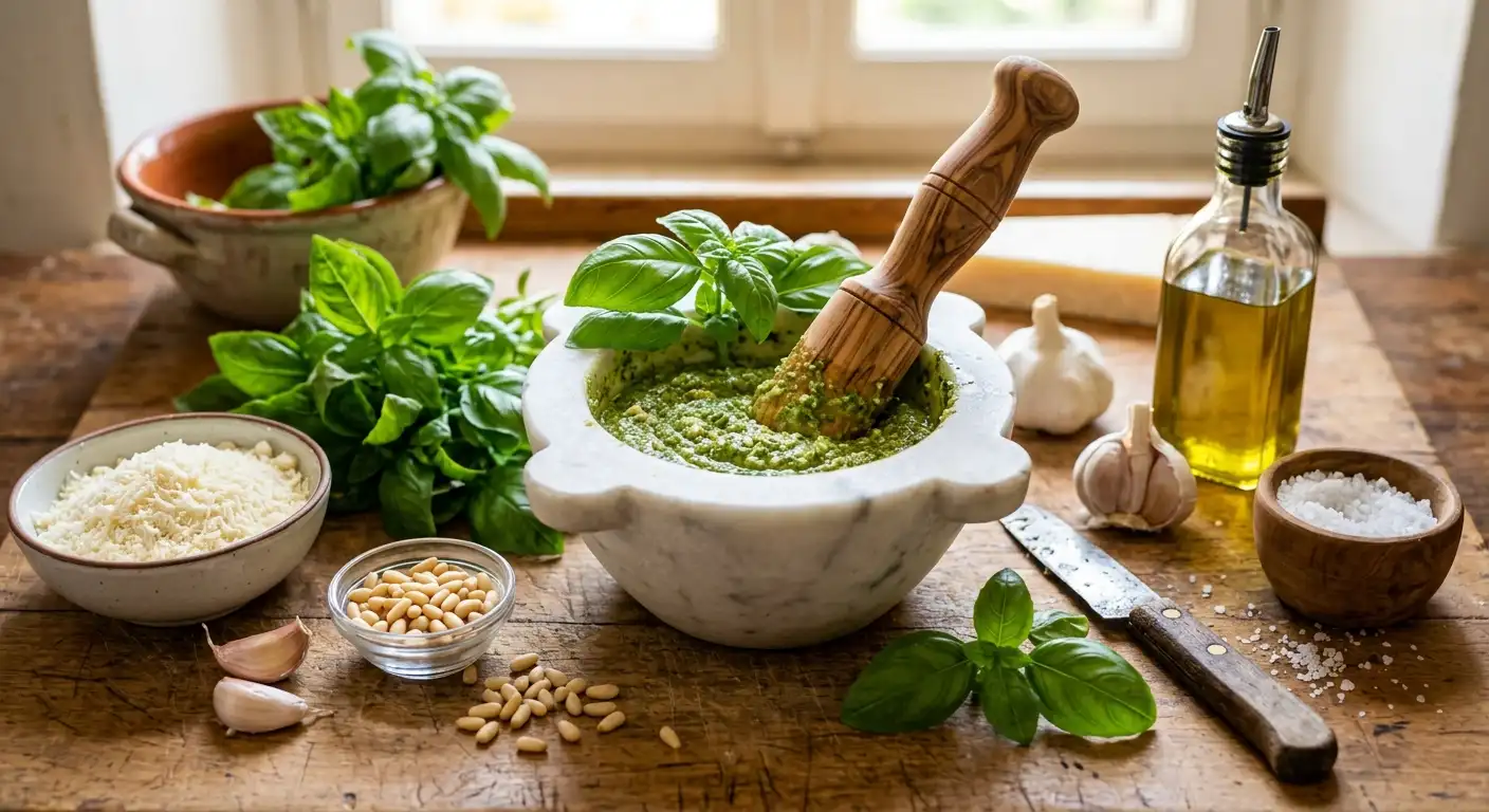 la guida completa del pesto genovese