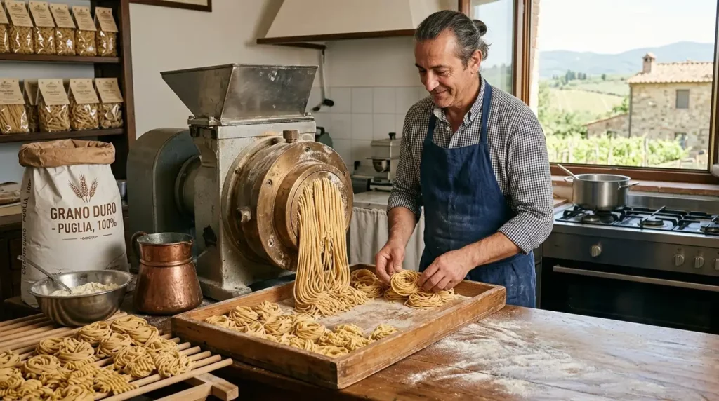 Pasta Trafilata al Bronzo: Perché è Migliore e Come Riconoscere la pasta di Qualità