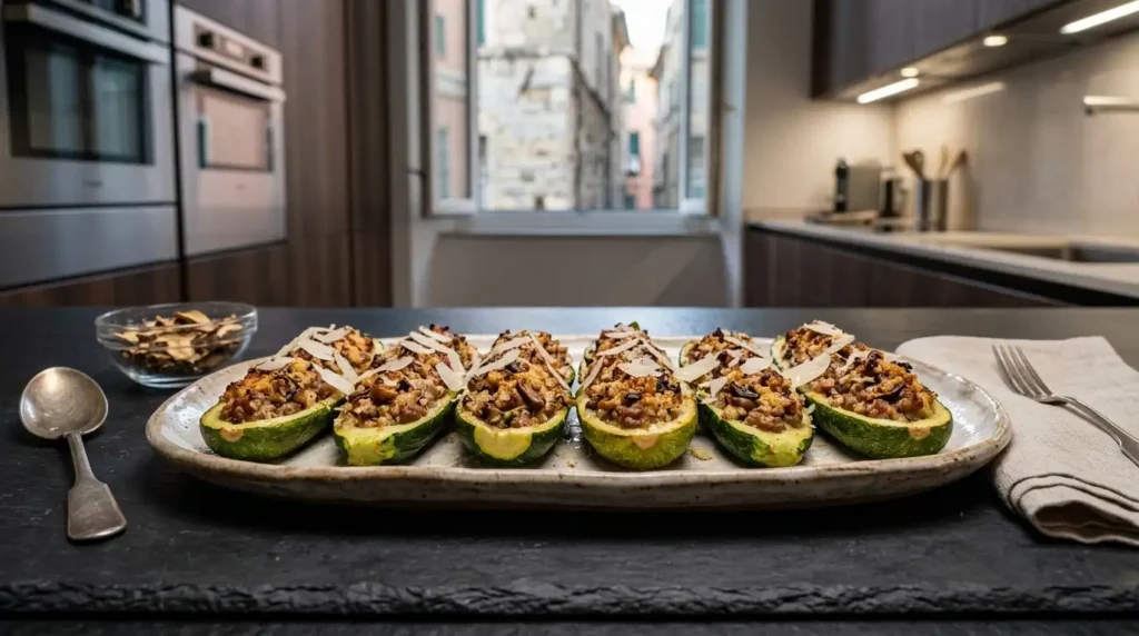 Zucchine ripiene al forno: come prepararle secondo la tradizione ligure