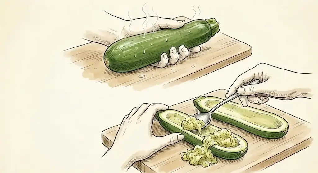 zucchine ripiene ricetta