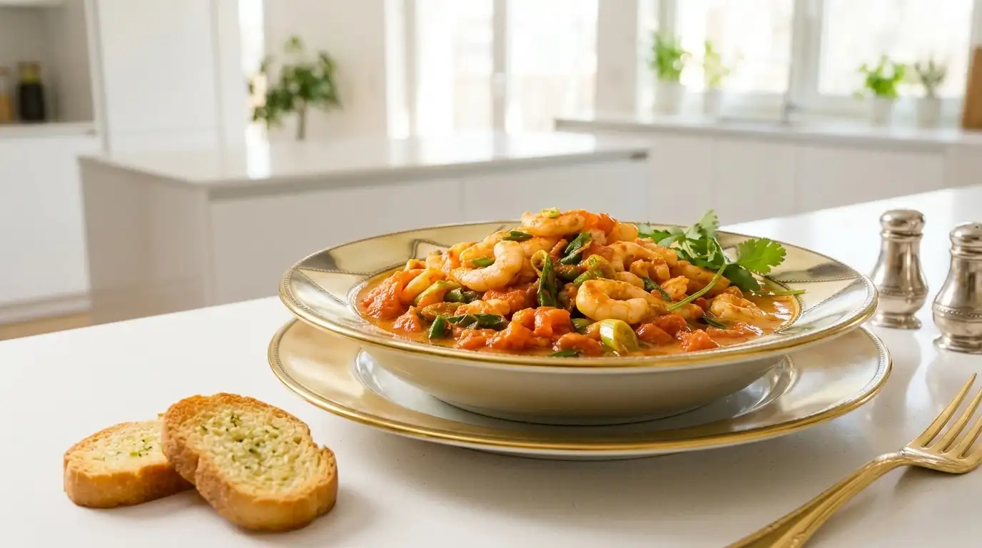 Gamberetti al curry