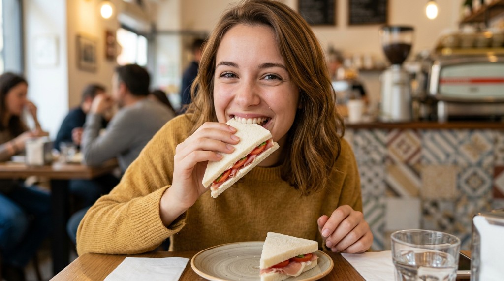 Tramezzino at the bar: an everyday Italian moment